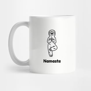 Namaste Sloth Mug